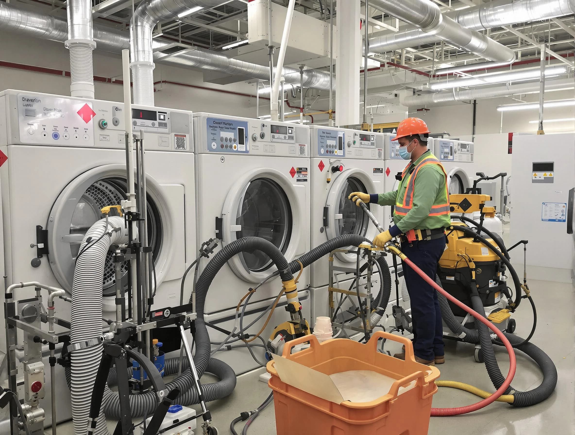 Commercial-grade dryer vent cleaning by Warrior Dryer Vent Cleaning in Warrior