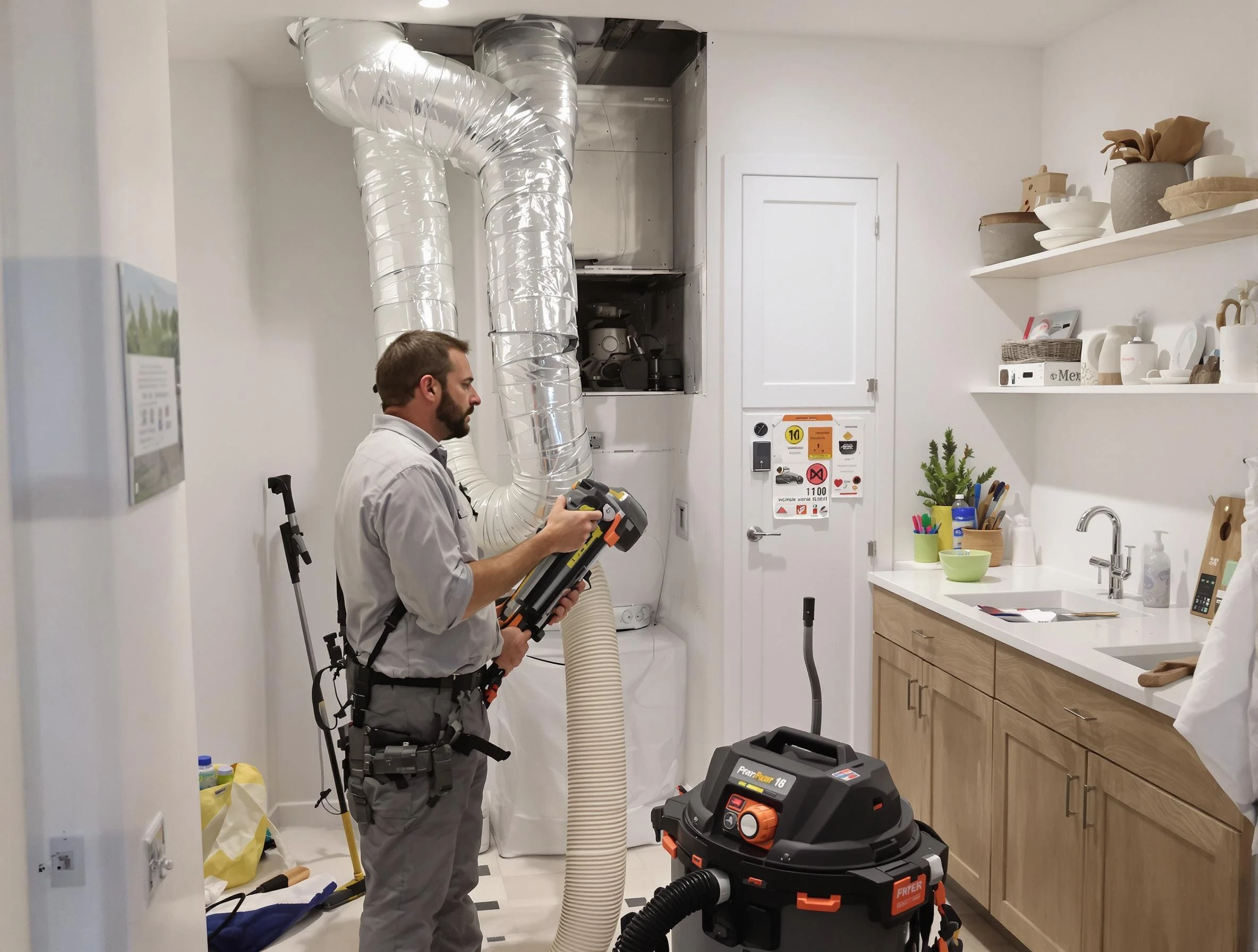 Clogged Dryer Vent Cleaning in Warrior