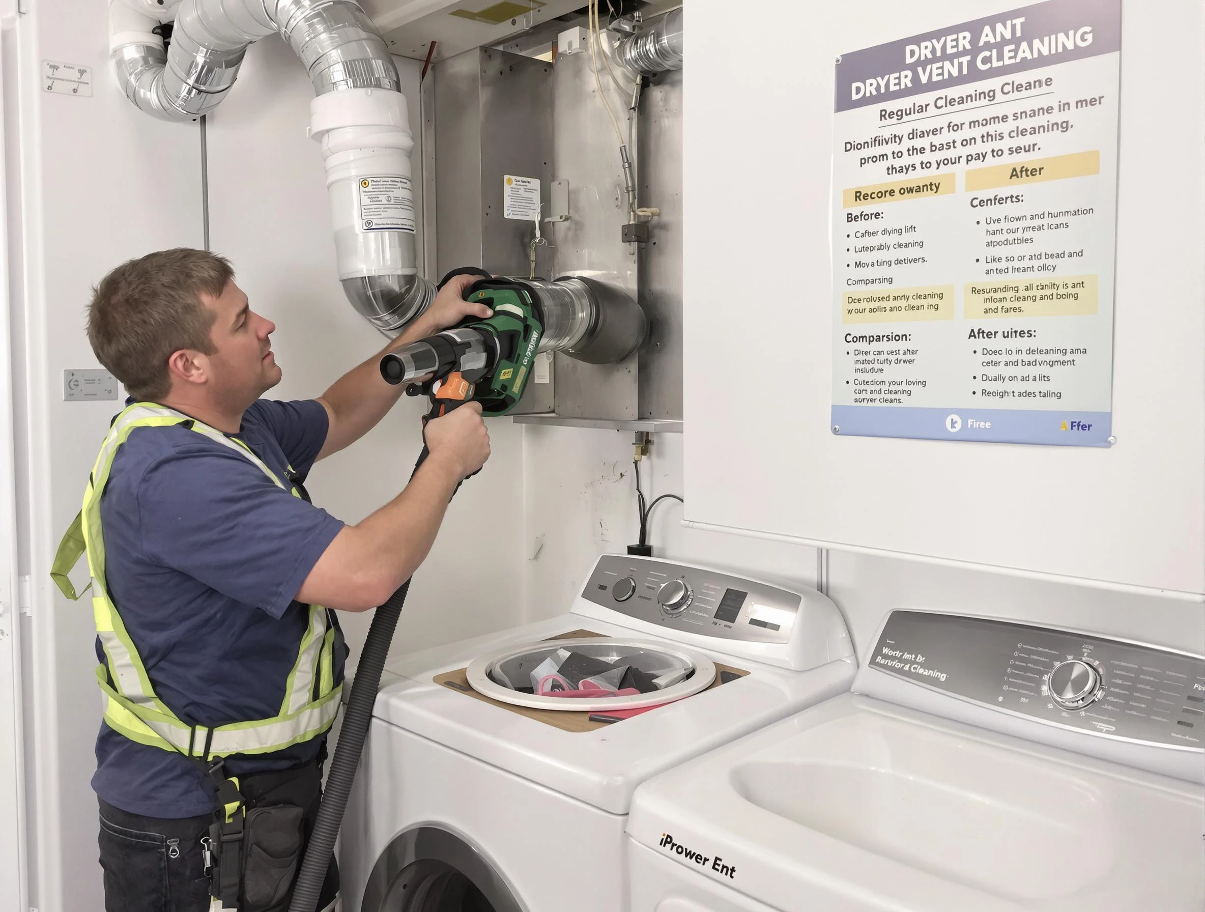 Dryer Vent Cleaning in Warrior