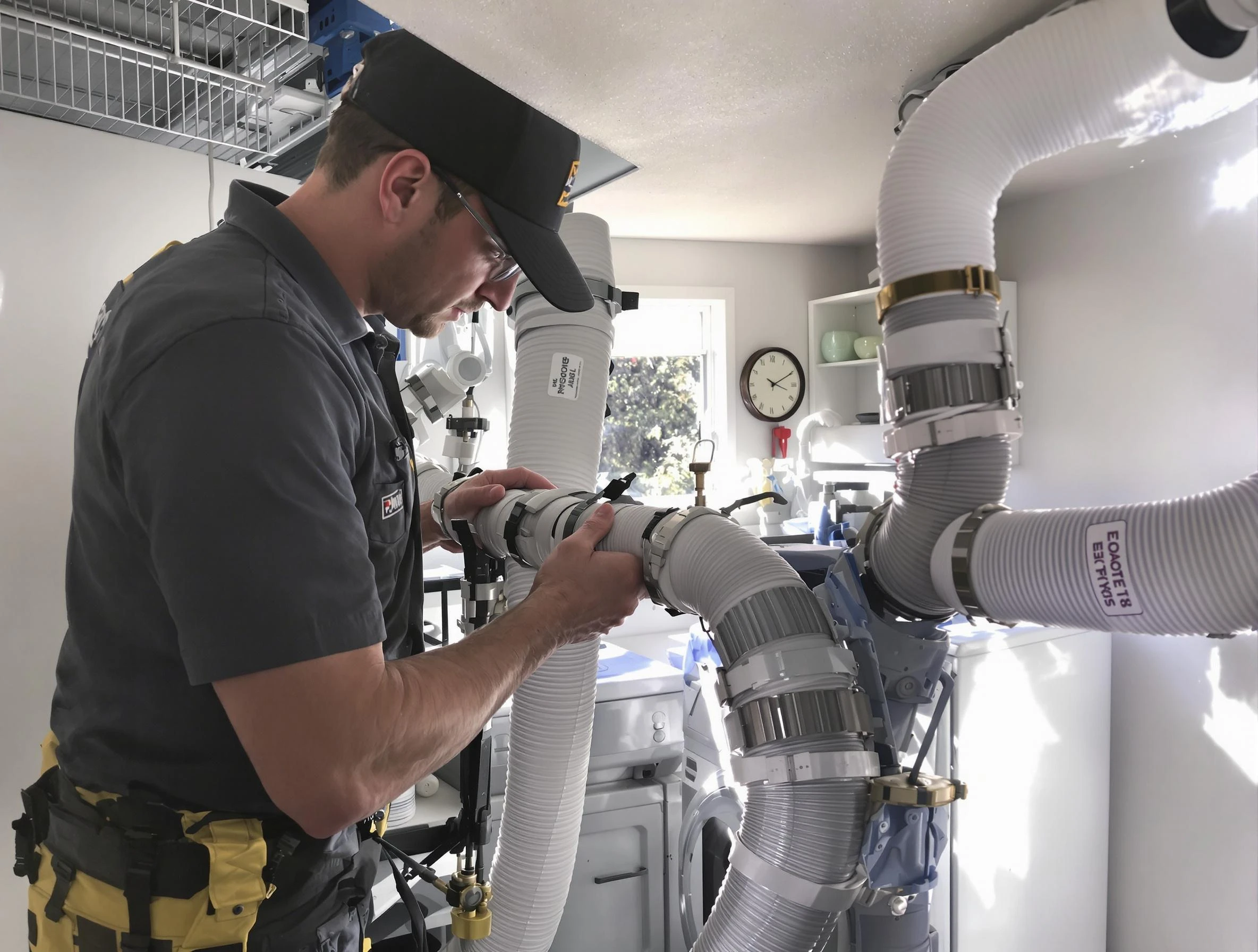 Dryer Vent Hose Installation in Warrior