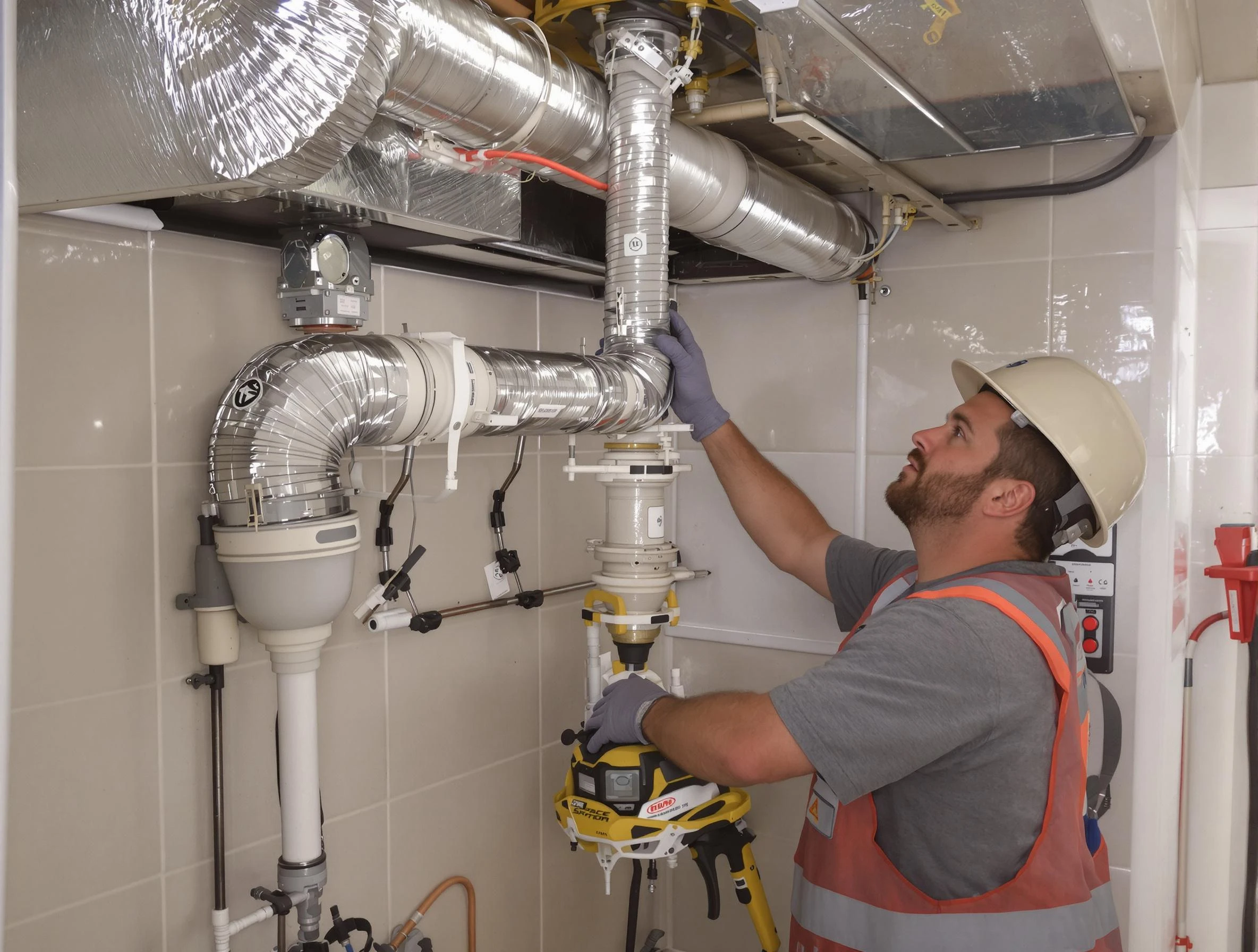 Warrior Dryer Vent Cleaning expert performing professional dryer vent repair and installation in Warrior